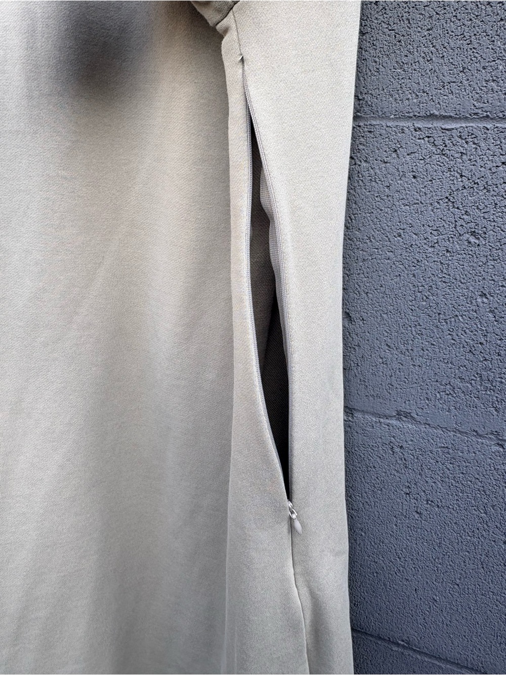 Roolee Neutral Midi Dress in Light Beige - Picture 4 of 5